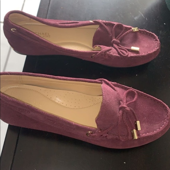 Michael Kors Sutton moccasins flat- wine - Picture 2 of 4